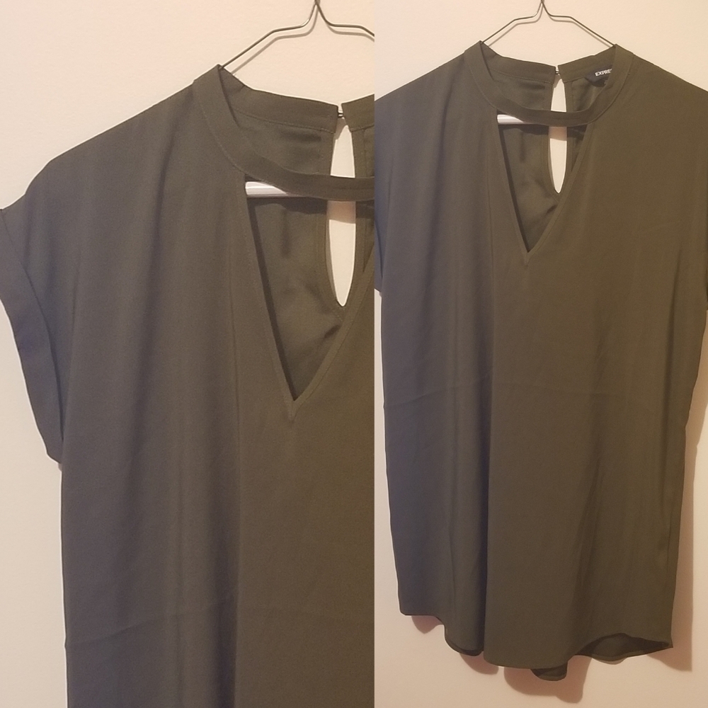 Express short sleeve top